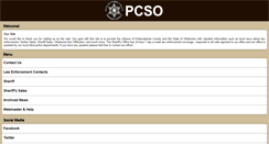 Desktop Screenshot of m.pottcoso.com